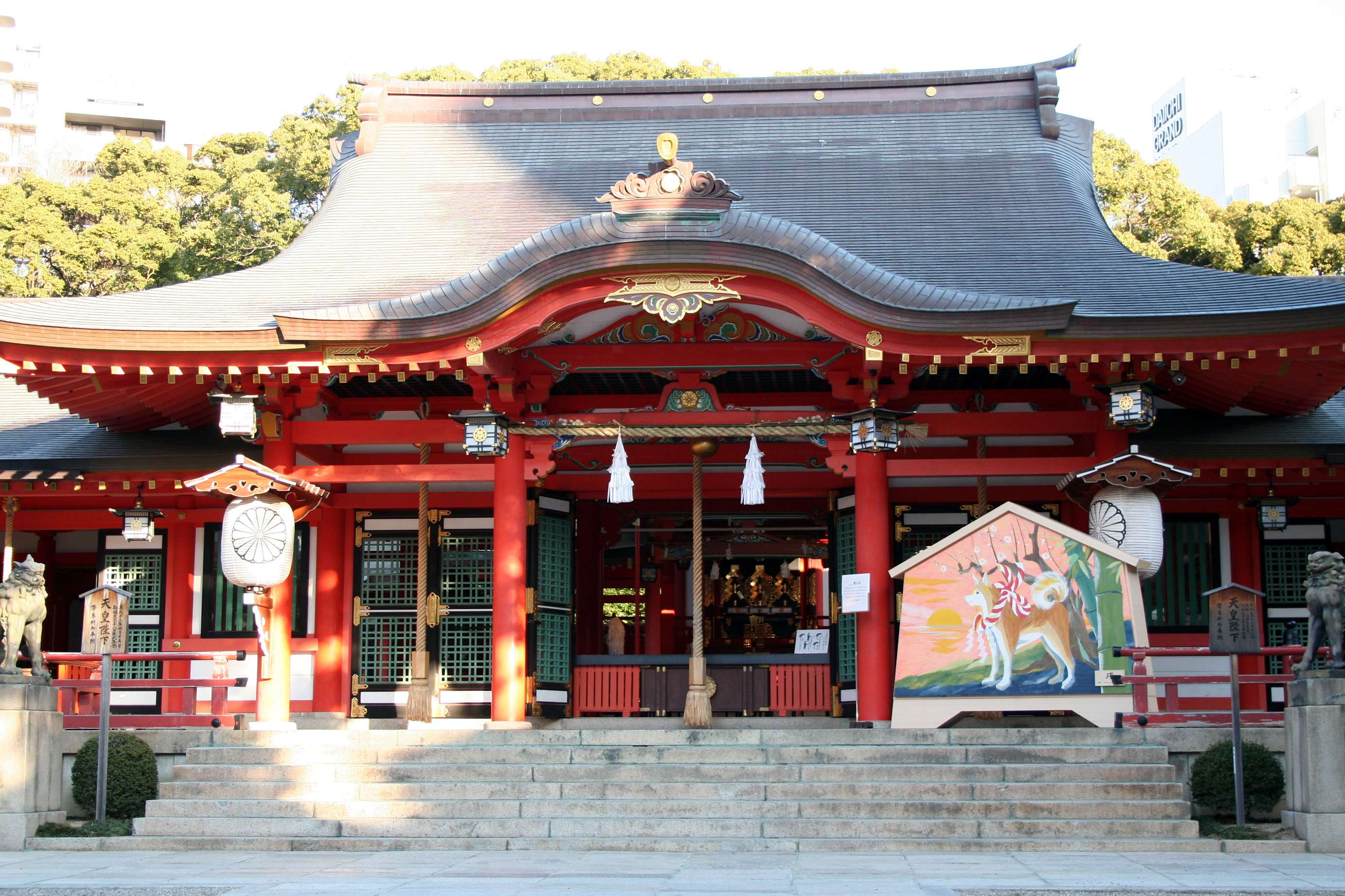 Ikuta Jinja Shrine