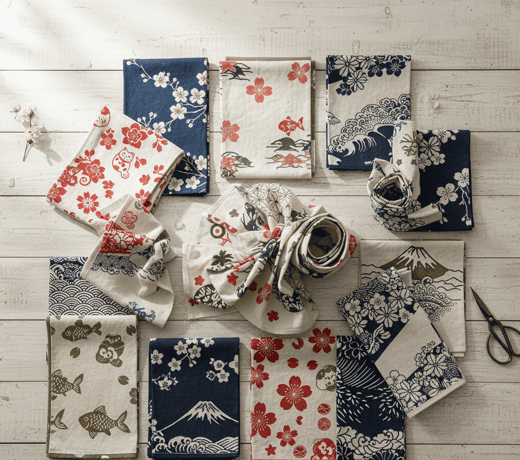 Tenugui (Japanese Hand Towels) 
