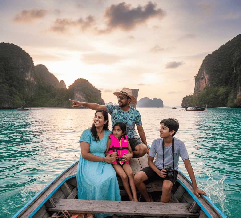 Island Hopping To Four Islands