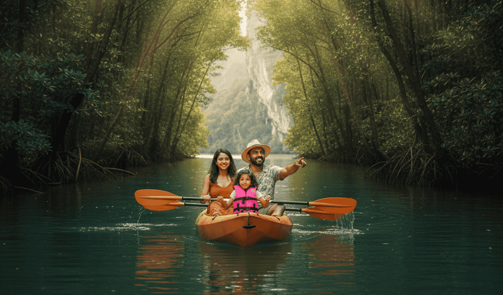 Kayaking in Ao Thalane Mangroves