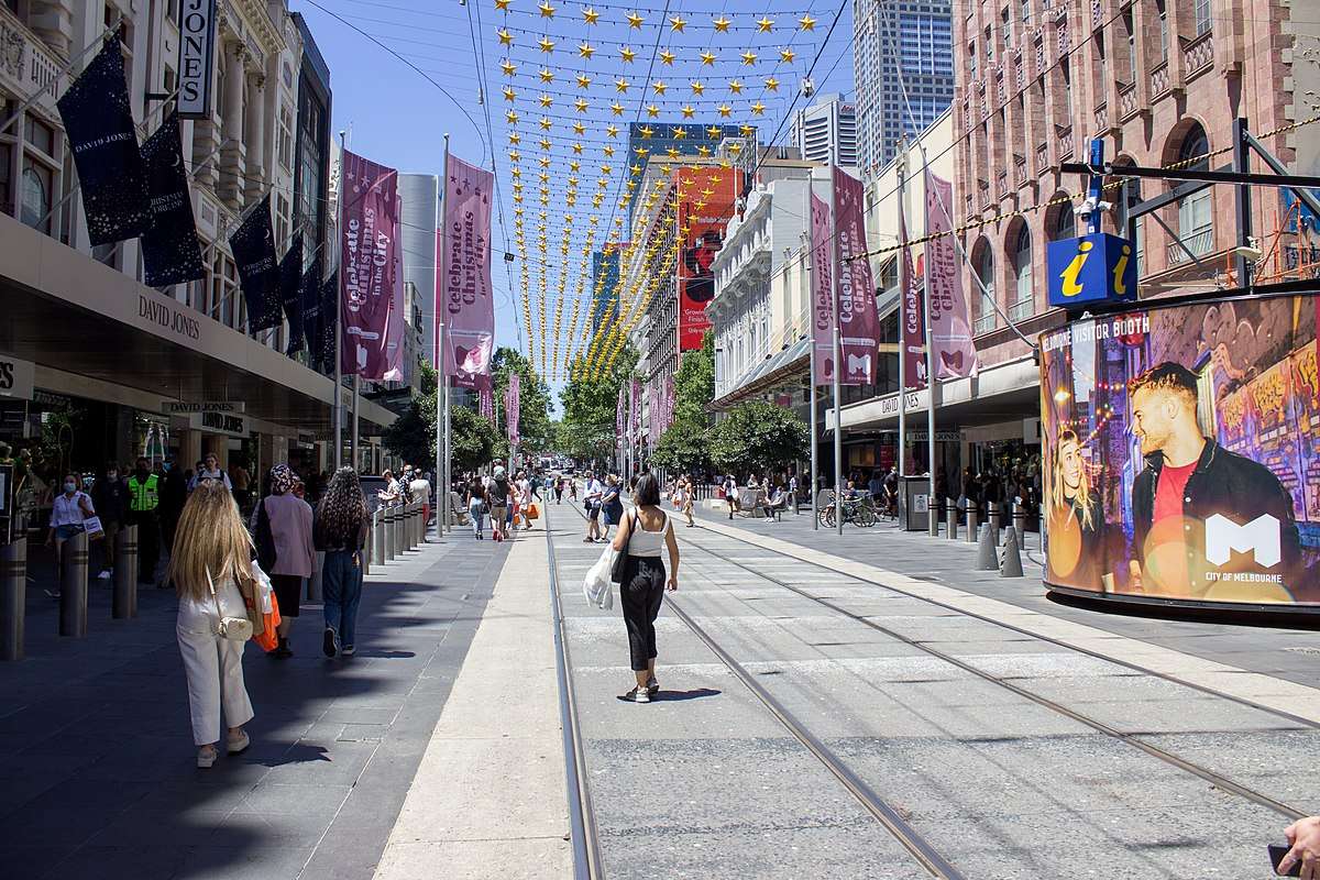 Bourke Street Mall, Melbourne