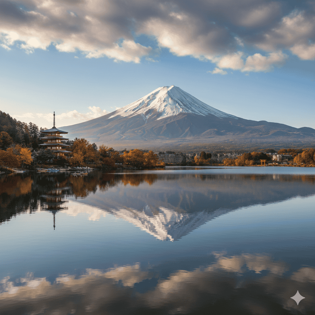 Lake Kawaguchi & Mount Fuji Views 