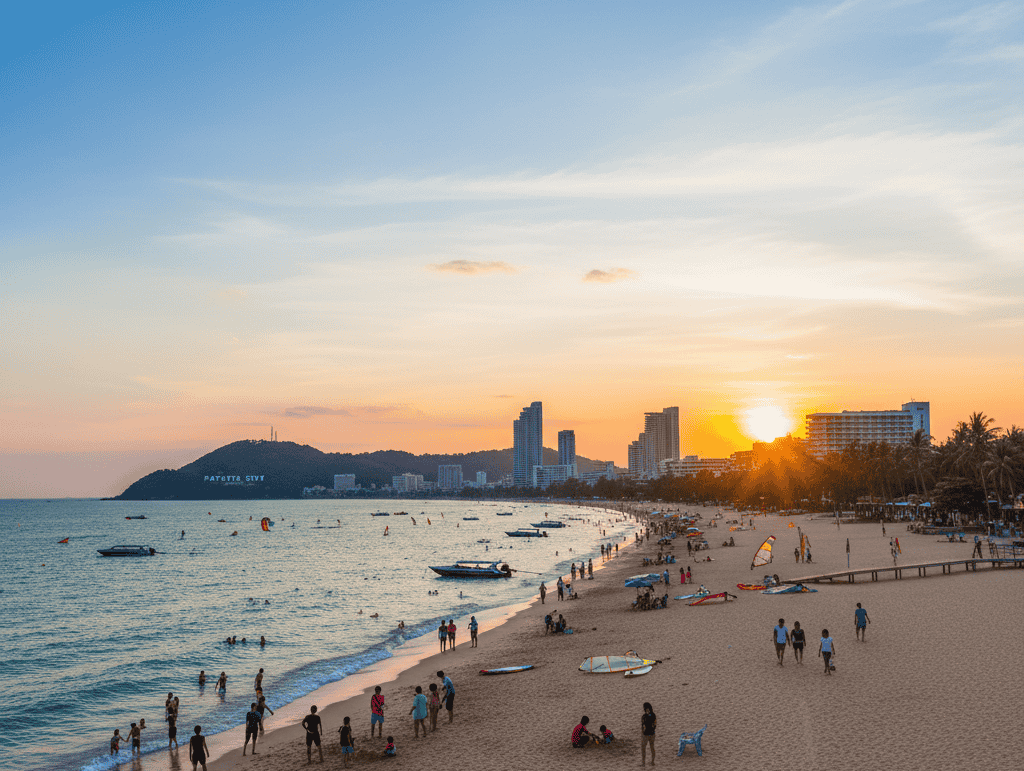Pattaya Beach & Jomtien Beach