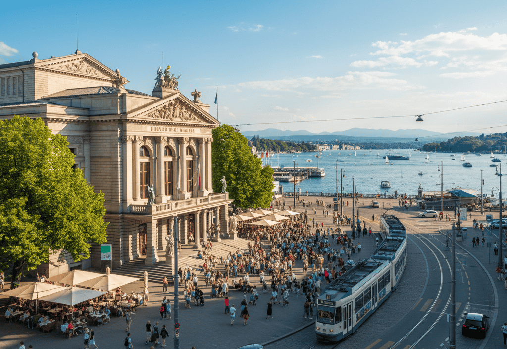 Zurich Opera House District