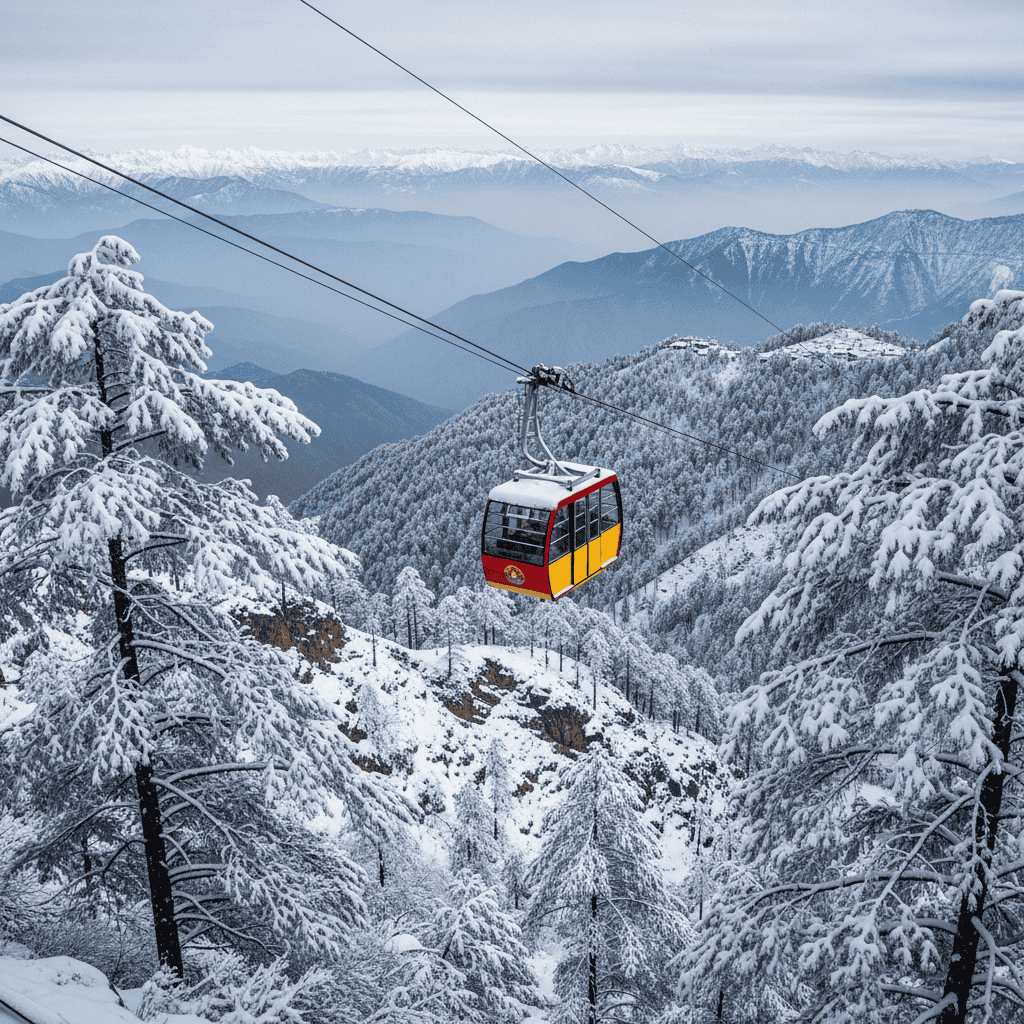 Admire The Picturesque Views From The Gun Hill Ropeway Ride