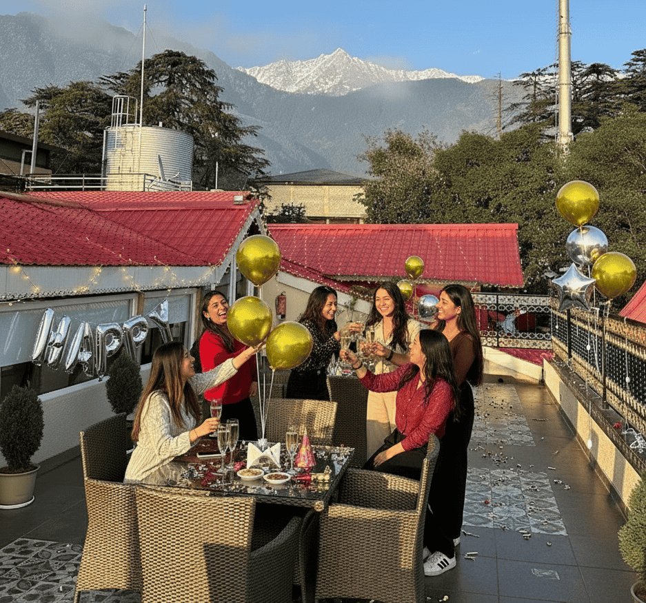 Elegant New Year Gala Dinner at WelcomHeritage Natraj