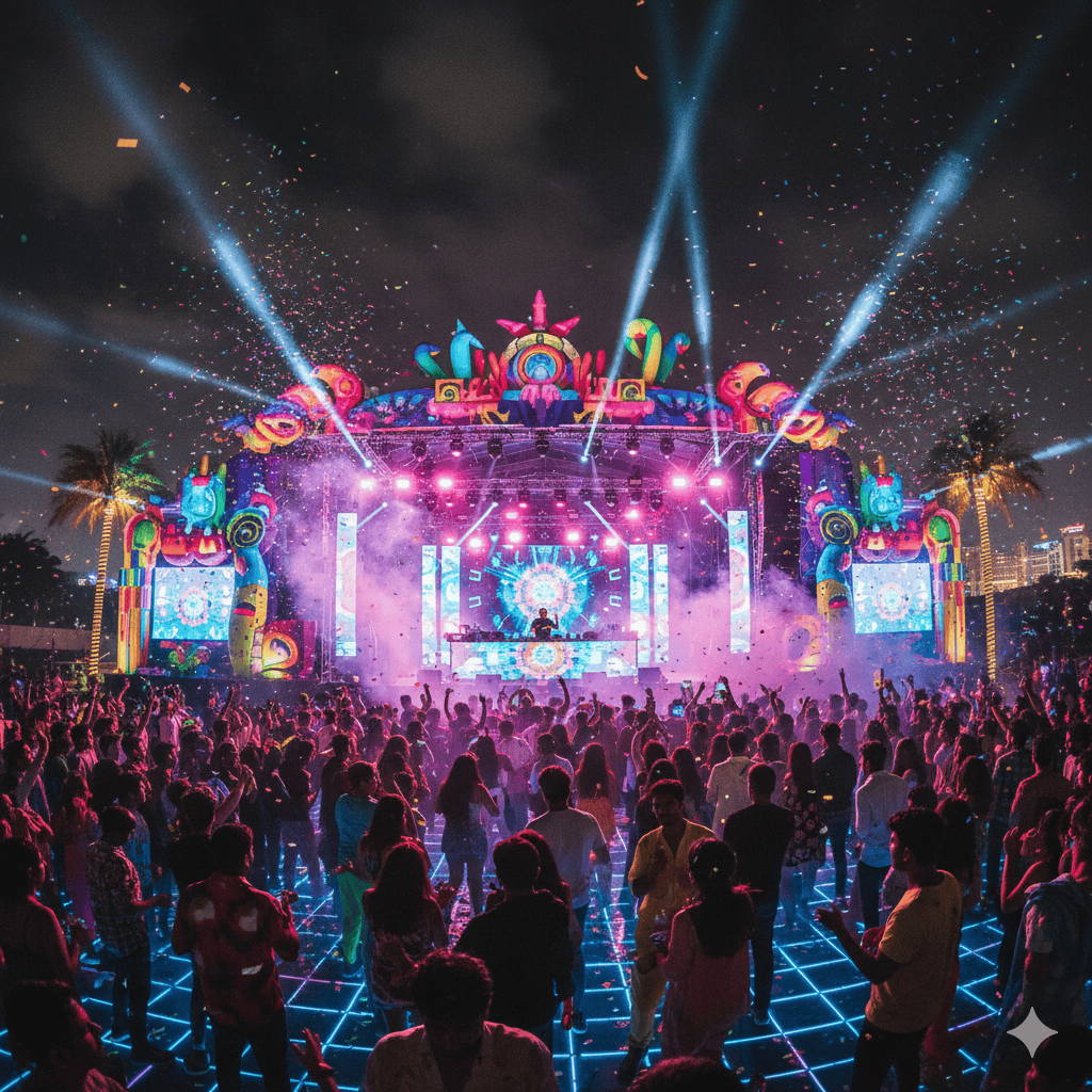 Enjoy a Colourful NYE Celebration at Elrow