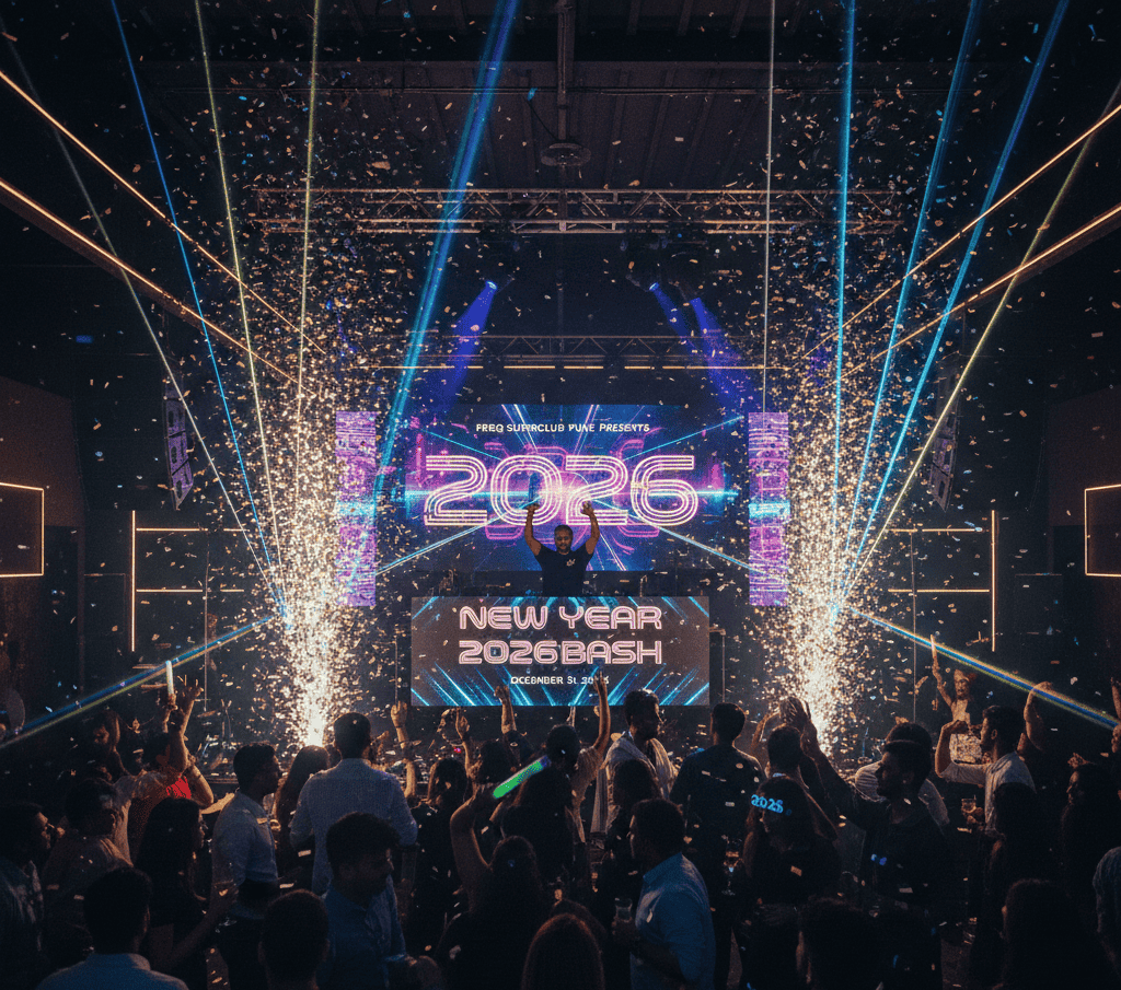 Experience an Electrifying Arena-Style NYE Night at FREQ Superclub