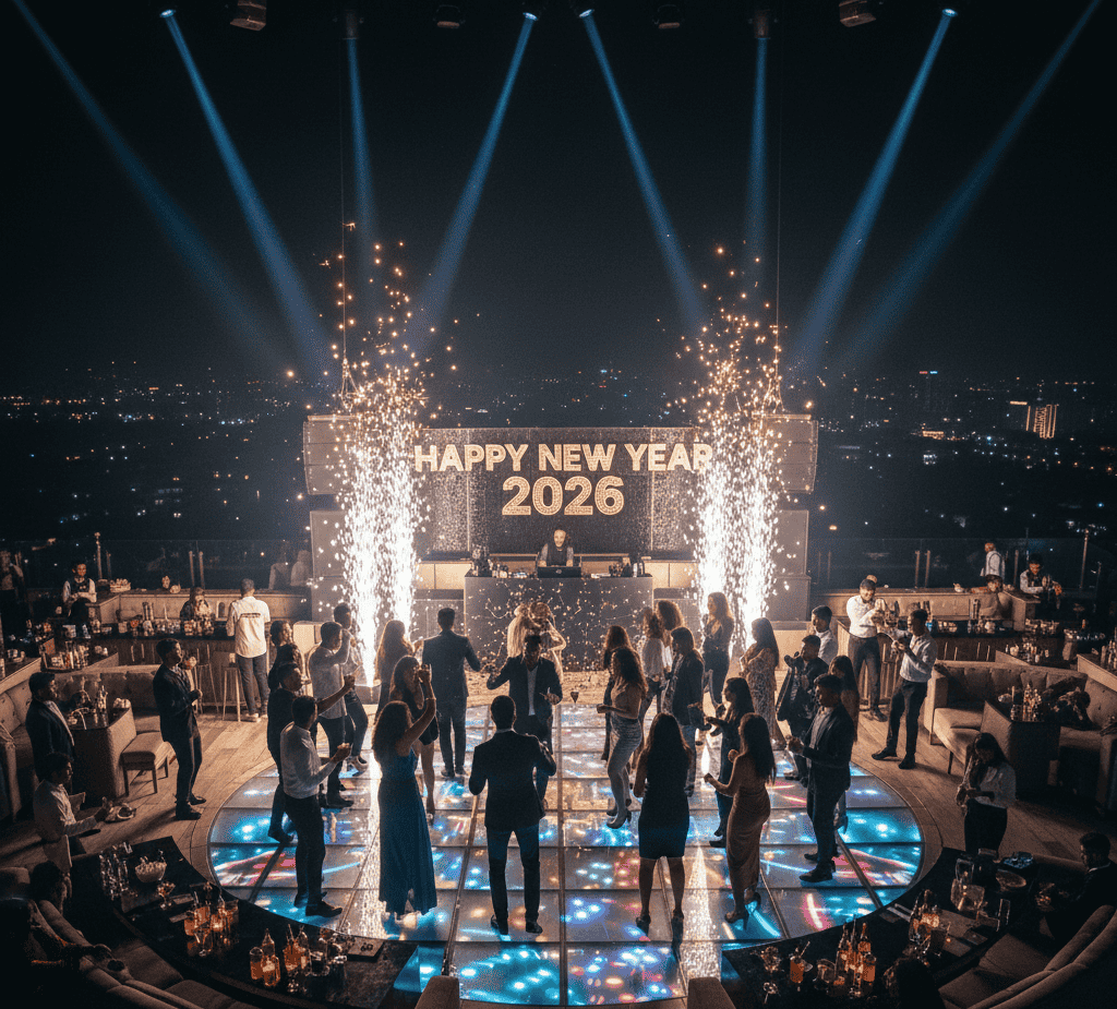 Celebrate Under the Stars at a Stunning Rooftop NYE Party at Penthouze Nightlife