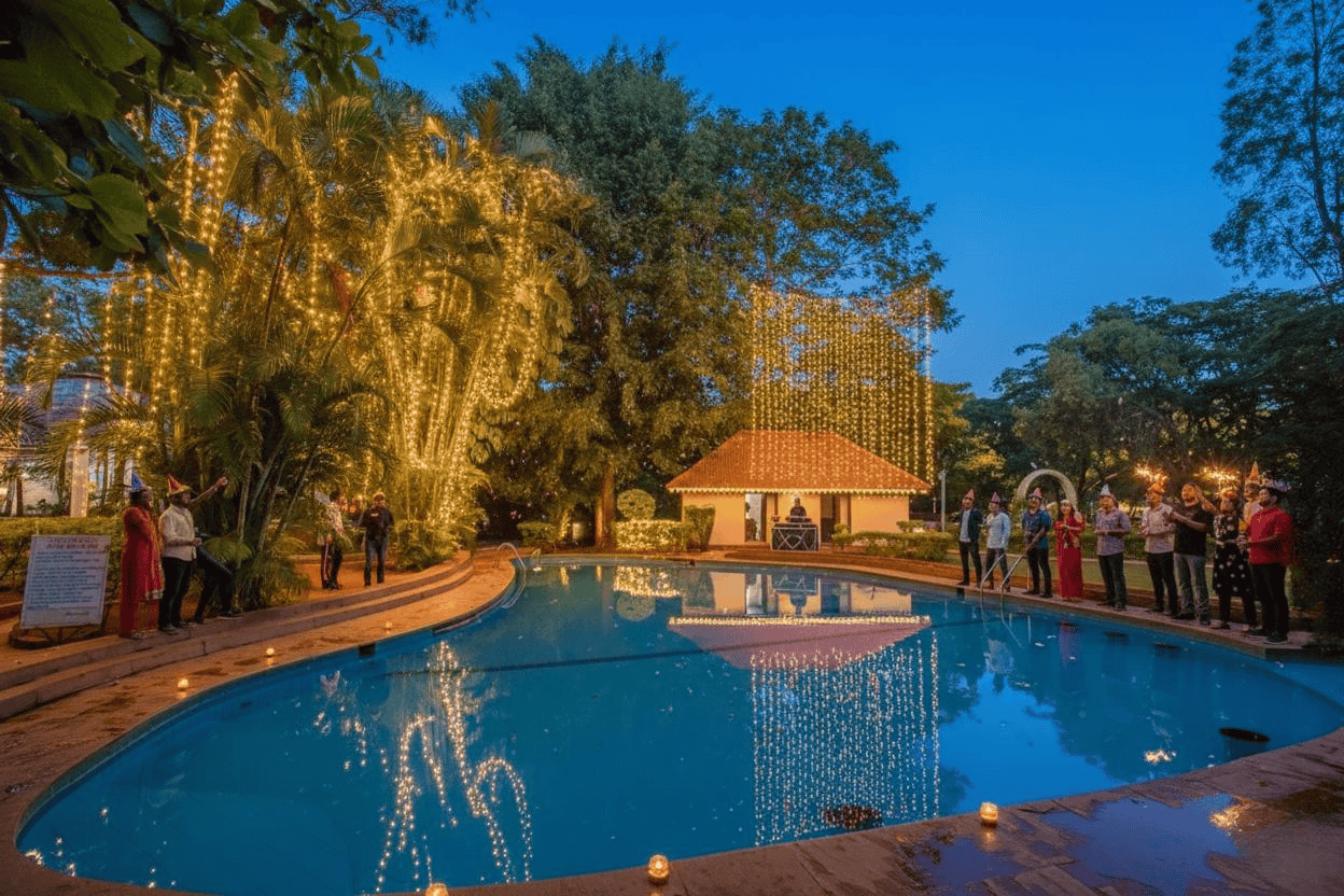 New Year Party Masquerade 2026 At Gold Coins Club And Resort