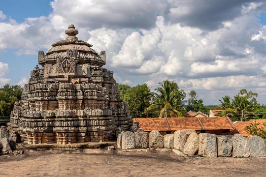 Pay Your Respects at the Belavadi Temple