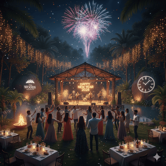 Welcome New Year at The Woods Resorts