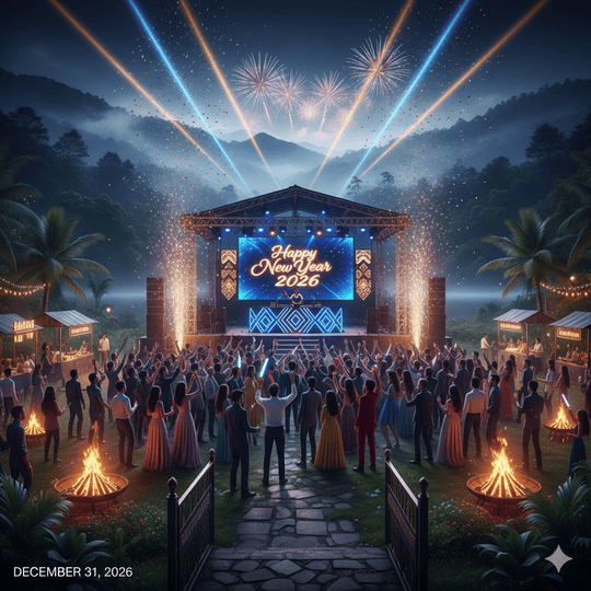 Kick Off New Year at Adithya Nature Resort