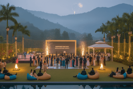 Party at Fariyas Resort, Lonavala