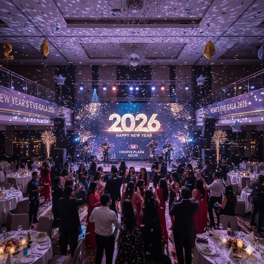 Enjoy NYE at Crowne Plaza Kochi