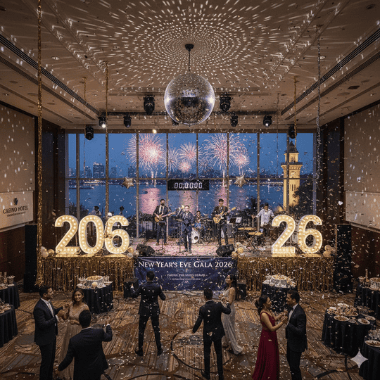 Countdown at Casino Hotel, Willingdon Island