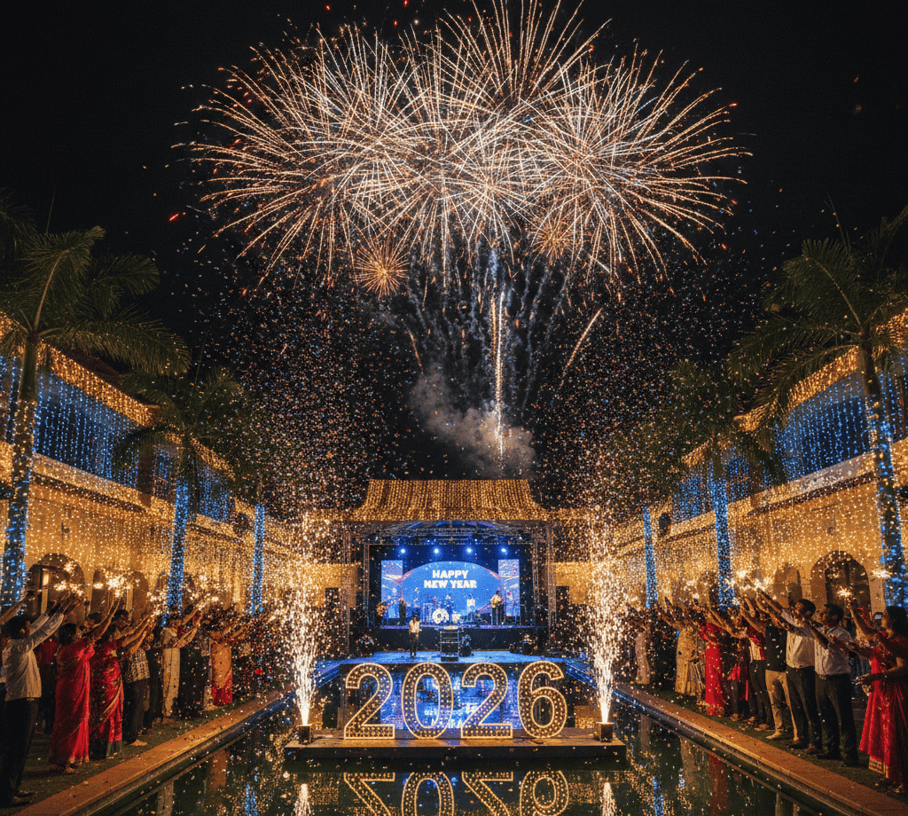 Nature-Themed New Year Night at Mrugavani Resort & Spa