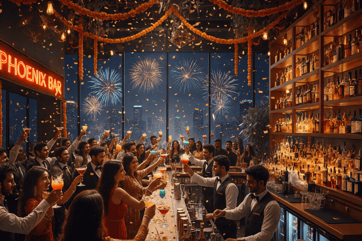 Kickstart 2026 With Premium Cocktails at Phoenix Bar!