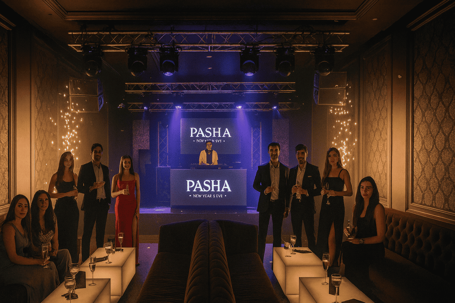 Celebrate a Glamorous New Year’s Eve at Pasha!