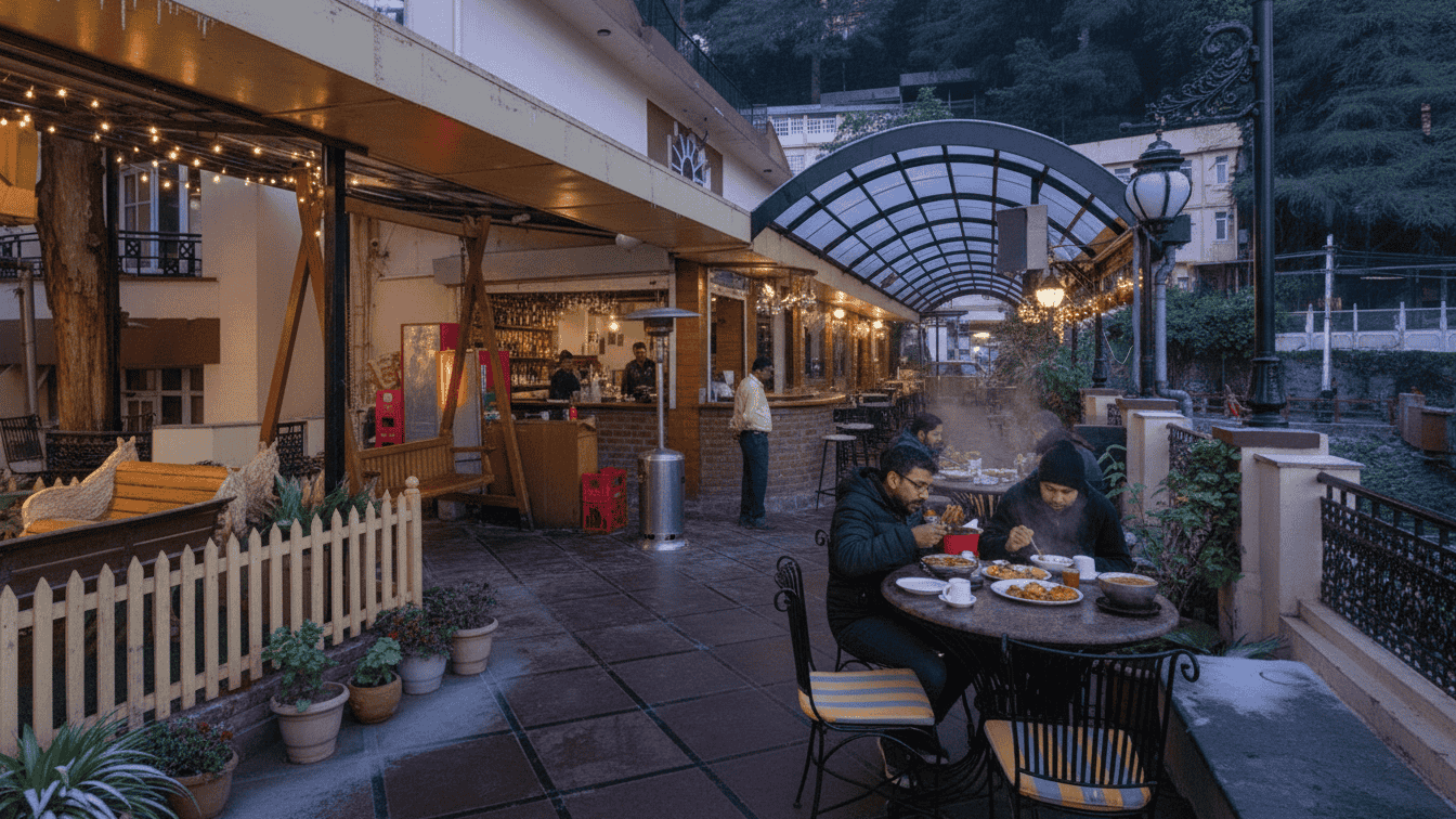 Have a Coffee at Café Simla Times