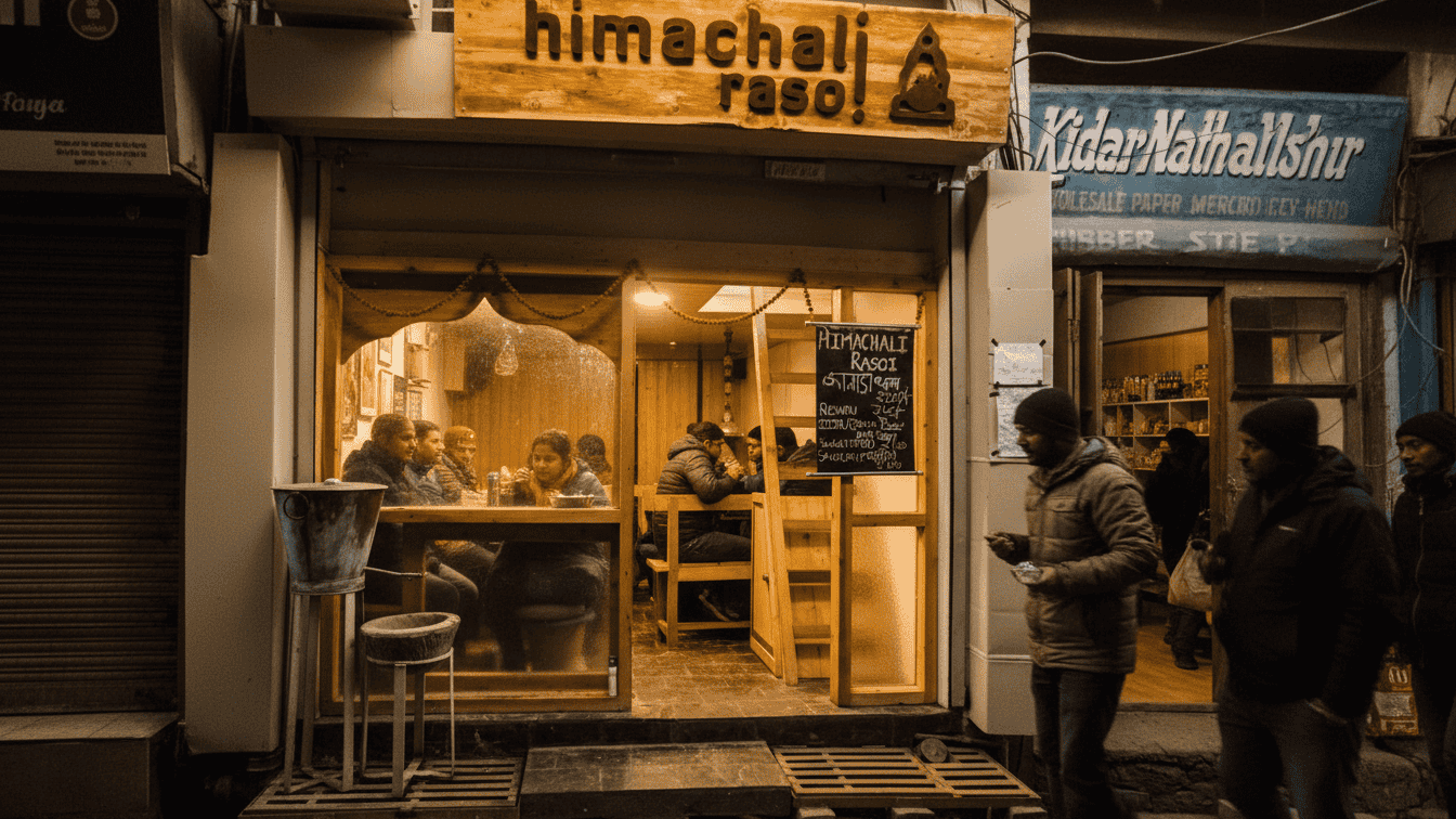 Experience Traditional Cuisine at Himachali Rasoi
