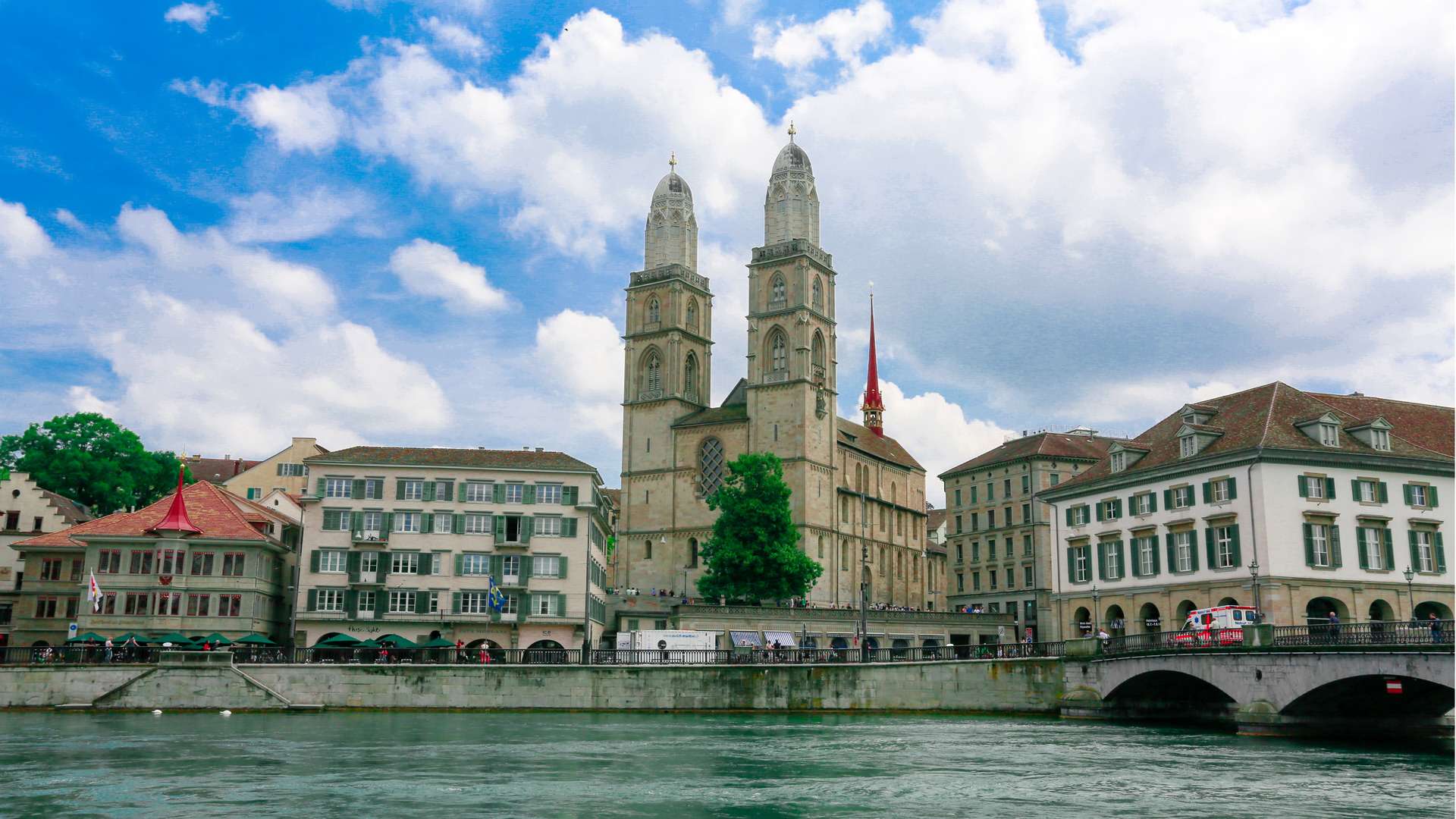 DAY 4: Zurich Old Town and Grossmünster Tower
