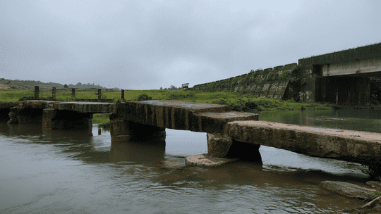 Megalithic Bridge on Um-Nyankanah River