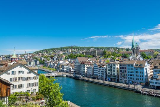 Picnic On Lindenhof Hill While Admiring Panoramic City Views