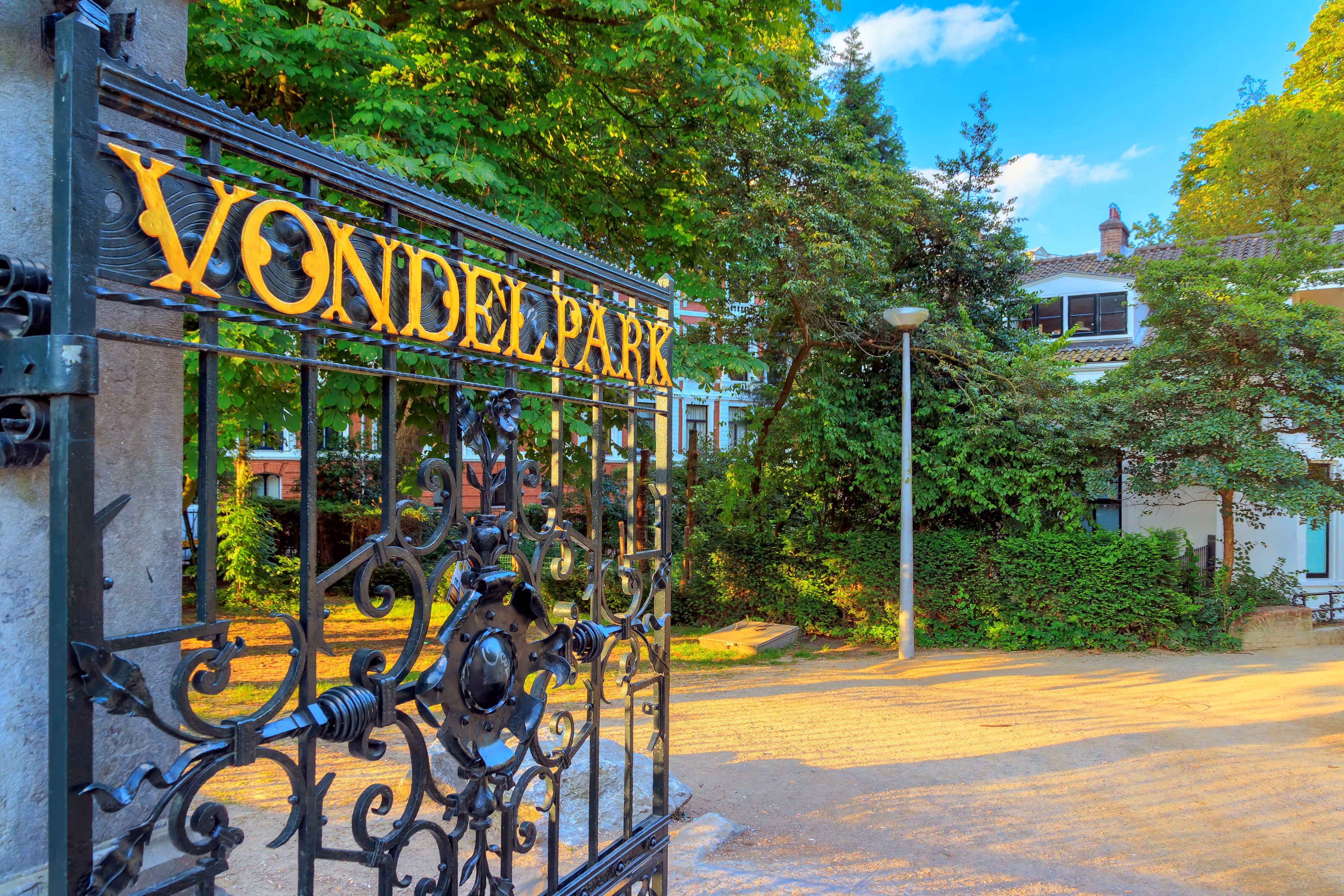 Walk or bike through Vondelpark