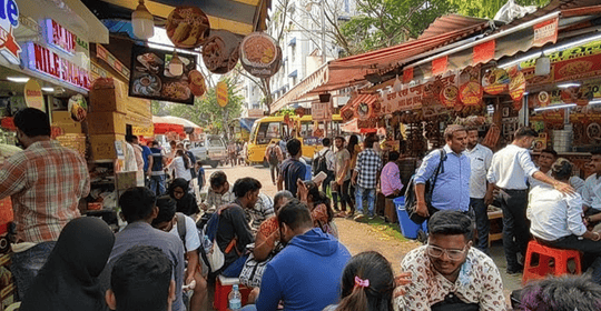 Attend A Food Trail Tour In Khau Galli Areas