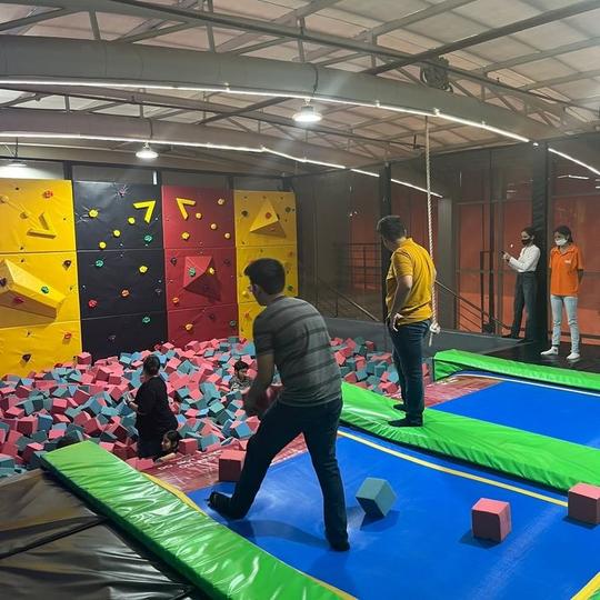 Bounce Trampoline Park, Ambience Mall Vasant Kunj