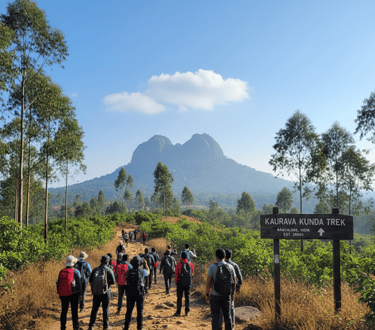 Kaurava Kunda Trek, Chikkaballapur – 75 km from Bangalore